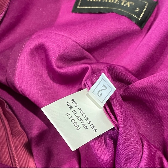 Alfabeta Ombré Ruched Strapless Dress size S Purple Pink Party Prom - Picture 6 of 6